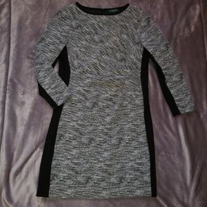 Flattering two toned Ralph Lauren dress